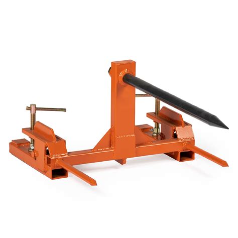 skid steer loader attachments bale clamp|skid steer bale handles.